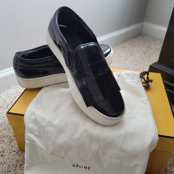 CELINE Leather Sneakers - Picture 2 of 3